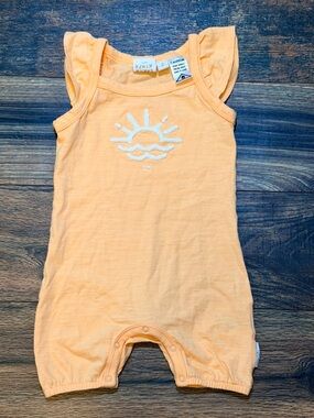 Earth Nymph size 12-18 mos unisex short sleeve romper